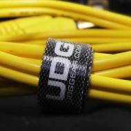 Cable UDG RCA Droit - RCA Coudé Jaune 3m