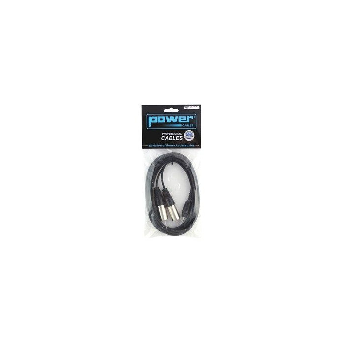 Câble 3m - MINI JACK STEREO Mâle - XLR 3 PIN Mâle