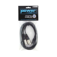 Câble 3m - MINI JACK STEREO Mâle - XLR 3 PIN Mâle