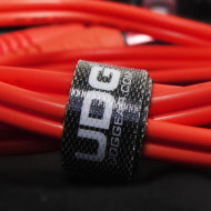 Cable UDG RCA Droit - RCA Coudé Rouge 3m