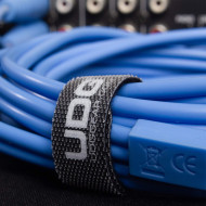 Cable UDG RCA Droit - RCA Coudé Bleu 3m