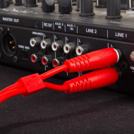 Cable UDG JACK-JACK Rouge Droit 3m
