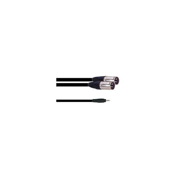 Câble 3m - MINI JACK STEREO Mâle - XLR 3 PIN Mâle