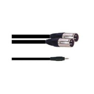 Câble 3m - MINI JACK STEREO Mâle - XLR 3 PIN Mâle