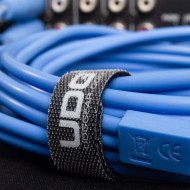 Cable UDG JACK-JACK Bleu Droit 3m