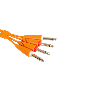 Cable UDG JACK-JACK Orange Droit 1.5m