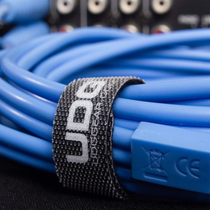 Cable UDG JACK-JACK Bleu Droit 1.5m
