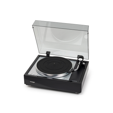 Platine Vinyle Entrainement Par Courroie - Finition Noir
