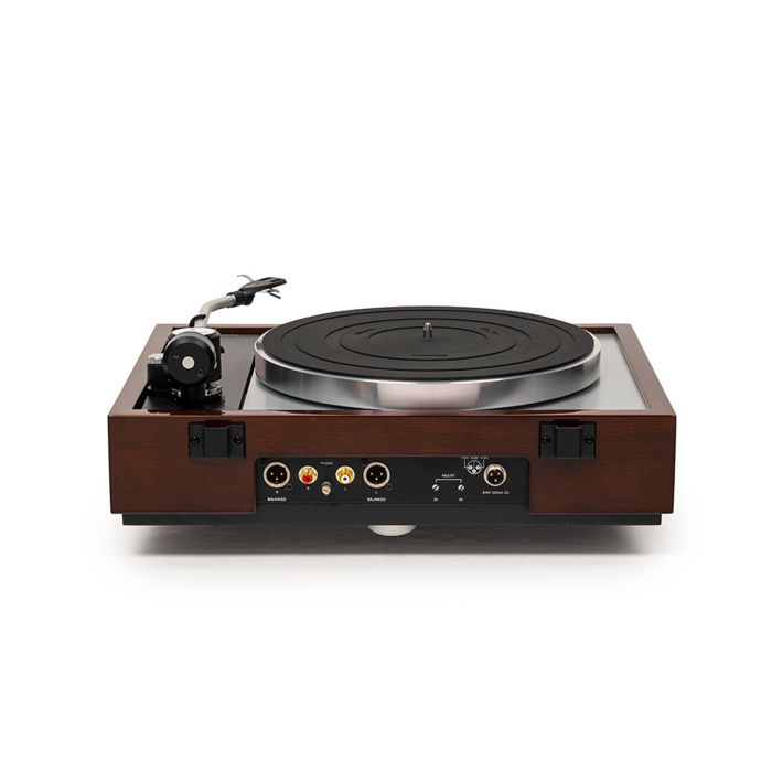 Platine Vinyle Entrainement Par Courroie - Finition Noyer