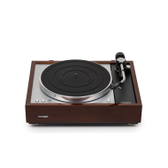 Platine Vinyle Entrainement Par Courroie - Finition Noyer