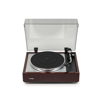 Platine Vinyle Entrainement Par Courroie - Finition Noyer