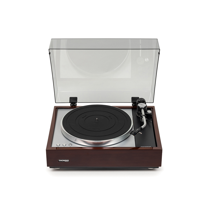 Platine Vinyle Entrainement Par Courroie - Finition Noyer