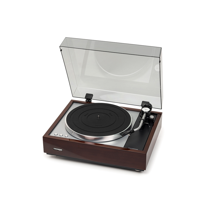 Platine Vinyle Entrainement Par Courroie - Finition Noyer