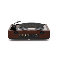 Platine Vinyle Entrainement Par Courroie - Finition Noyer