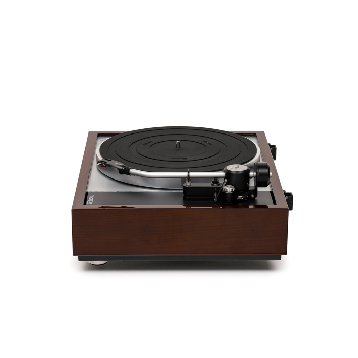 Platine Vinyle Entrainement Par Courroie - Finition Noyer