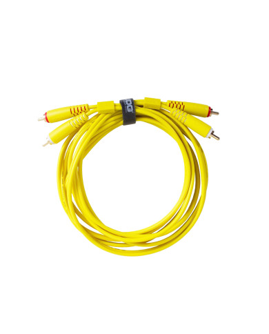 Cable UDG RCA-RCA Jaune Droit 1.5m