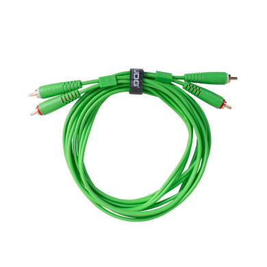 Cable UDG RCA-RCA Vert Droit 1.5m