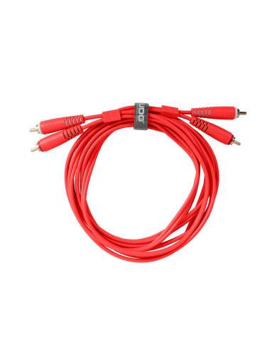Cable UDG RCA-RCA Rouge Droit 1.5m