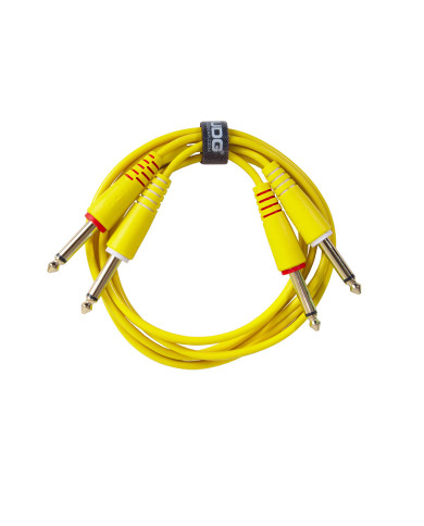 Cable UDG JACK-JACK Jaune Droit 3m