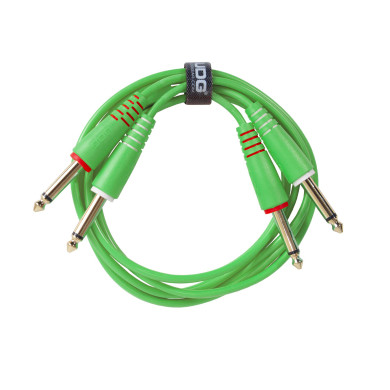 Cable UDG JACK-JACK Vert Droit 3m