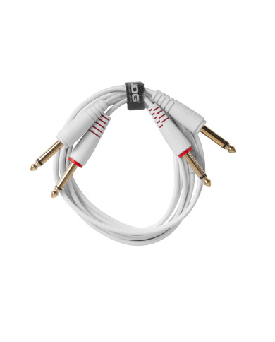 Cable UDG JACK-JACK Blanc Droit 1.5m