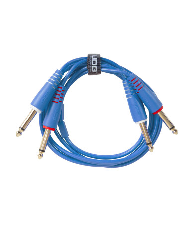 Cable UDG JACK-JACK Bleu Droit 1.5m