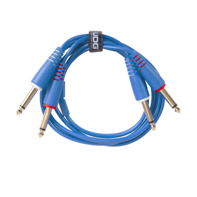 Cable UDG JACK-JACK Bleu Droit 1.5m