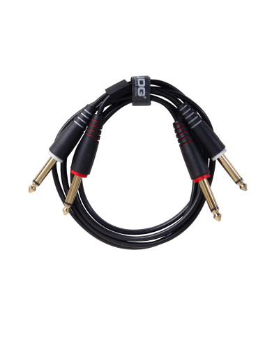 Cable UDG JACK-JACK Noir Droit 1.5m