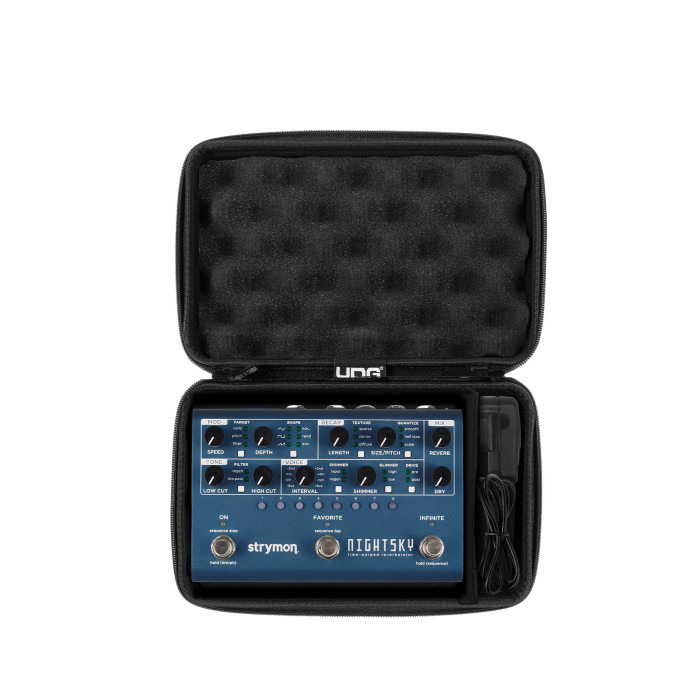 Housse Noire Pour Strymon Timeline / Bigsky / Mobius / Nightsky / Volante