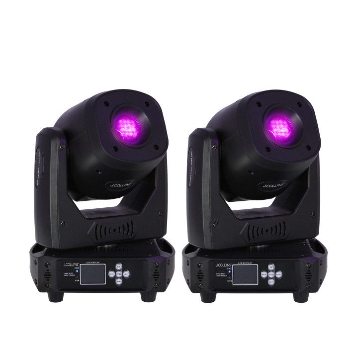 Pack De 2 Lyre Spot 100W + Flight