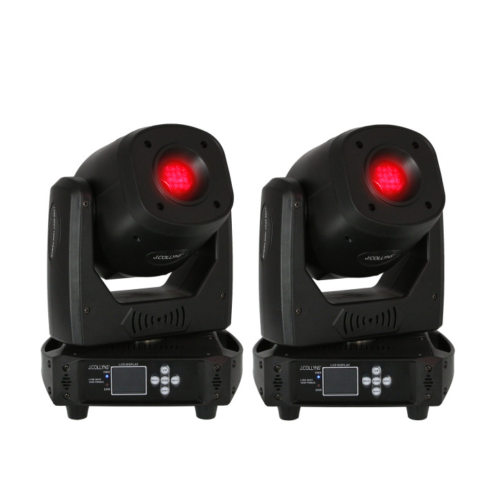 Pack De 2 Lyre Spot 100W + Flight