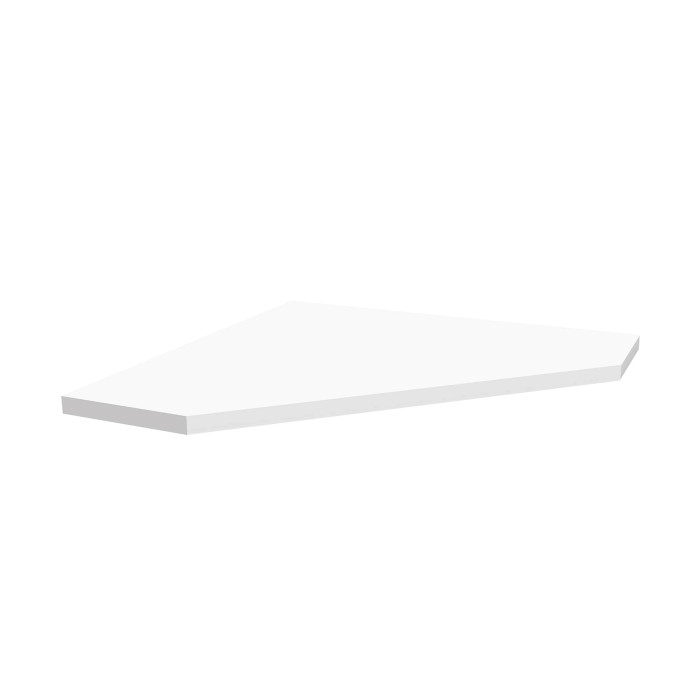 Modular Side Rack Adapter Finition Blanche