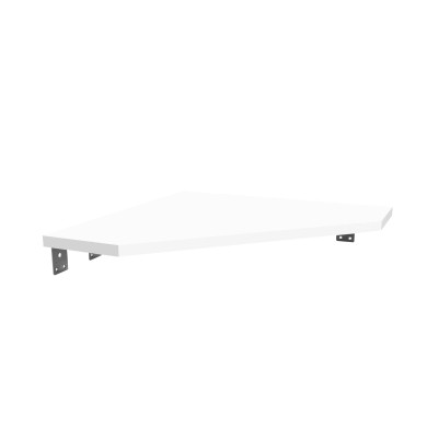 Modular Side Rack Adapter Finition Blanche