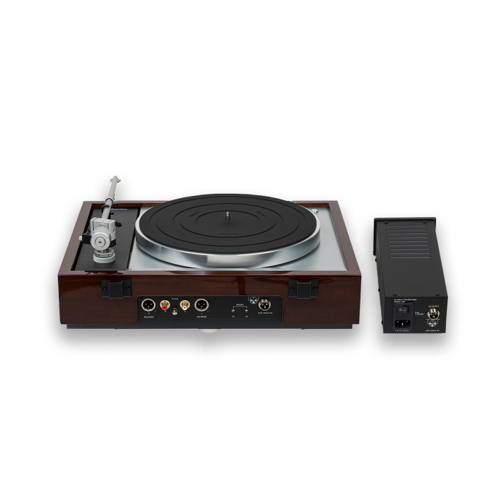 Platine Vinyle Entrainement Par Courroie - Finition Noyer