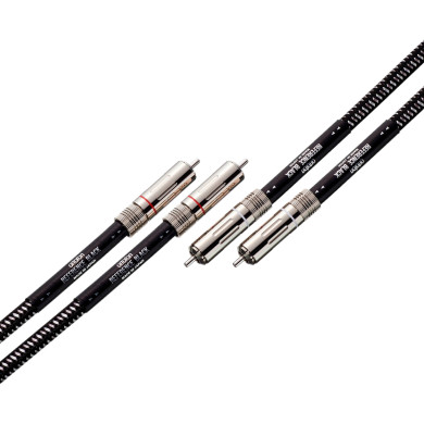 Câble RCA-RCA Black 1M