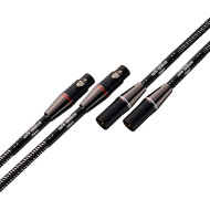 Câble XLR-XLR Black 1M