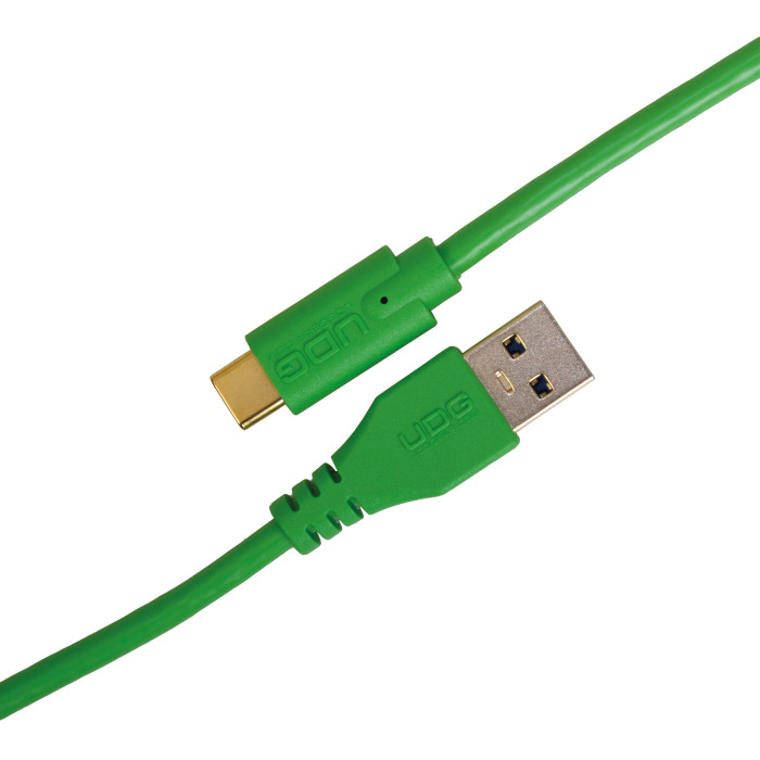Cable UDG USB 3.0 C-A Vert Droit 1,5m