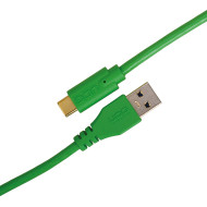 Cable UDG USB 3.0 C-A Vert Droit 1,5m