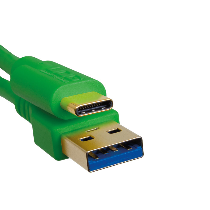 Cable UDG USB 3.0 C-A Vert Droit 1,5m
