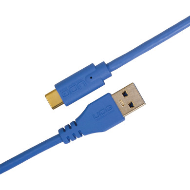 Cable UDG USB 3.0 C-A Bleu Droit 1,5m