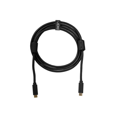 Cable UDG USB 3.2 C-C Noir Droit 1,5m