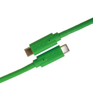 Cable UDG USB 3.2 C-C Vert Droit 1,5m