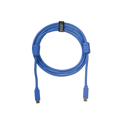 Cable UDG USB 3.2 C-C Bleu Droit 1,5m