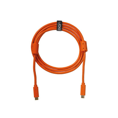 Cable UDG USB 3.2 C-C Orange Droit 1,5m