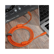 Cable UDG USB 3.2 C-C Orange Droit 1,5m