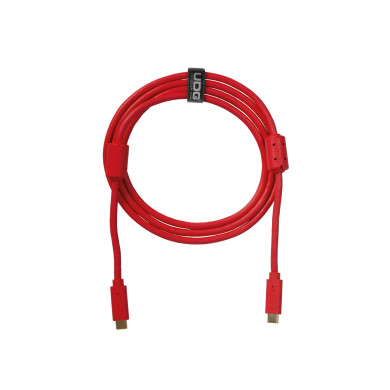 Cable UDG USB 3.2 C-C Rouge Droit 1,5m