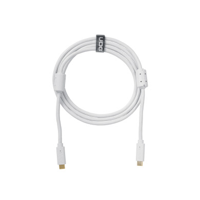 Cable UDG USB 3.2 C-C Blanc Droit 1,5m
