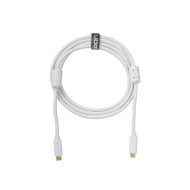 Cable UDG USB 3.2 C-C Blanc Droit 1,5m