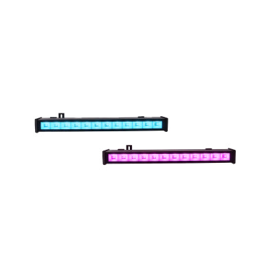 Pack 2 Barres Led 36 LED 1W IP45