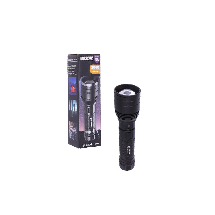 Lampe Torche Rechargeable 2000 Lumens